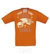 Kids T-shirt Geek Gamer cornsilk фото