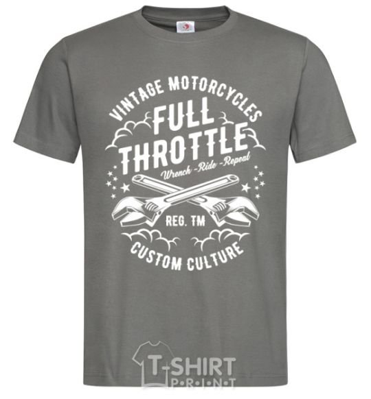 Мужская футболка Full Throttle Графит фото