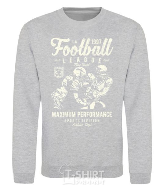 Sweatshirt Football League sport-grey фото