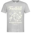 Men's T-Shirt Football League grey фото