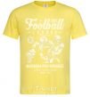 Men's T-Shirt Football League cornsilk фото