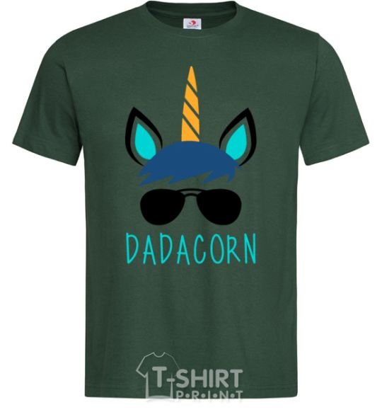 Men's T-Shirt Dadacorn bottle-green фото