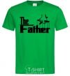 Men's T-Shirt The father kelly-green фото