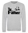 Sweatshirt The father sport-grey фото