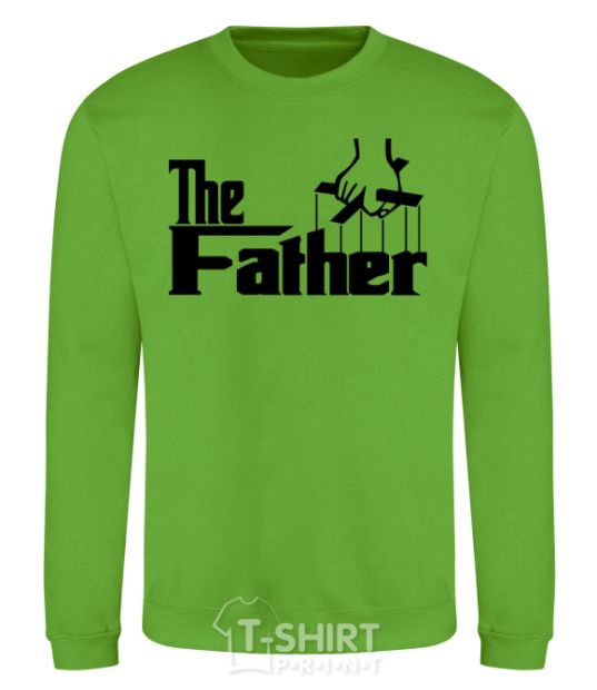 Sweatshirt The father orchid-green фото