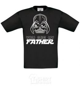 Kids T-shirt You are my father Darth black фото