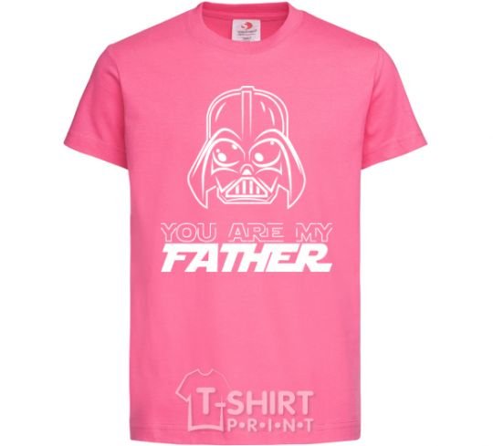 Kids T-shirt You are my father Darth heliconia фото