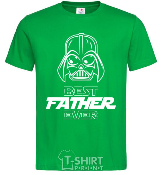 Men's T-Shirt Best father ever Darth kelly-green фото