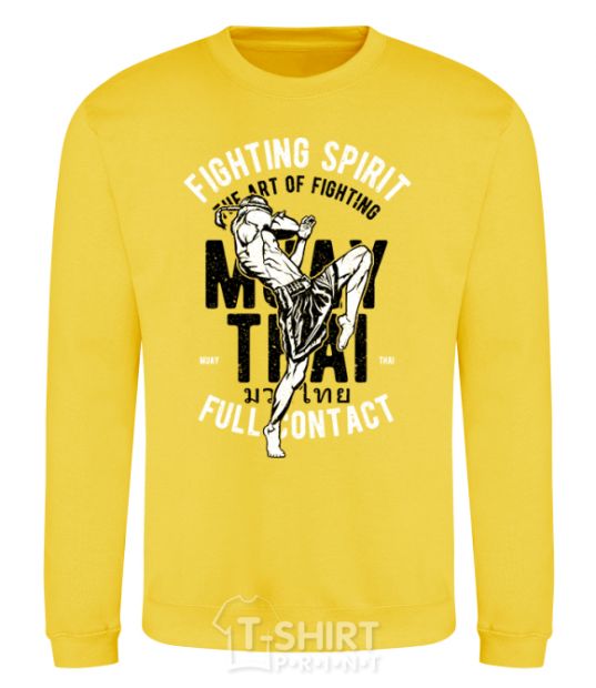 Sweatshirt Fighting Spirit yellow фото