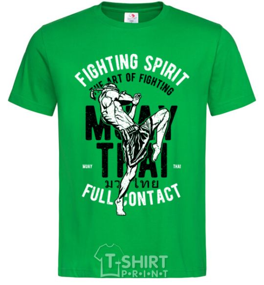 Men's T-Shirt Fighting Spirit kelly-green фото