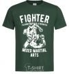 Мужская футболка Mixed Martial Fighter Темно-зеленый фото