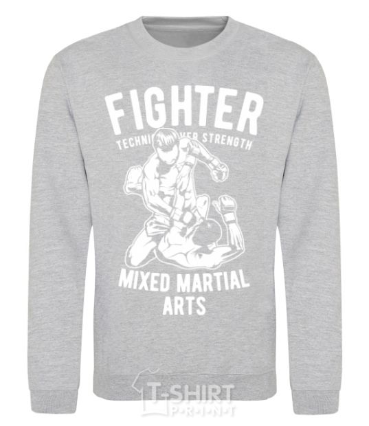 Sweatshirt Mixed Martial Fighter sport-grey фото
