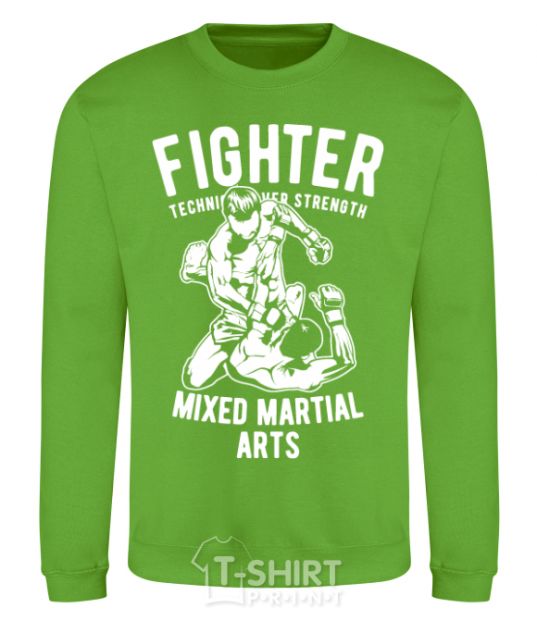 Sweatshirt Mixed Martial Fighter orchid-green фото