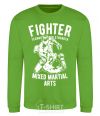 Sweatshirt Mixed Martial Fighter orchid-green фото