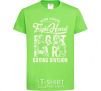 Kids T-shirt Fight Hard boxing division orchid-green фото