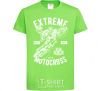 Kids T-shirt Extreme Motocross orchid-green фото