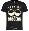 Men's T-Shirt Show me your bobbers black фото