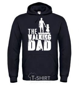 Men`s hoodie The walking dad black фото
