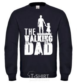 Sweatshirt The walking dad black фото