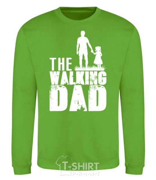 Sweatshirt The walking dad orchid-green фото