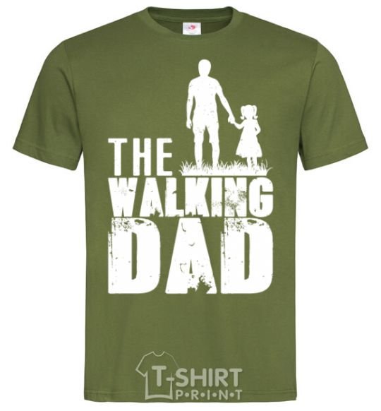 Men's T-Shirt The walking dad millennial-khaki фото