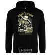 Men`s hoodie All About Fishing black фото