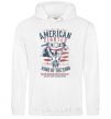 Men`s hoodie American Fighter White фото