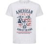 Kids T-shirt American Fighter White фото