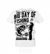 Мужская футболка Big Day of Fishing Белый фото