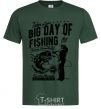 Мужская футболка Big Day of Fishing Темно-зеленый фото