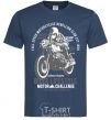 Men's T-Shirt Biker Lifestyle navy-blue фото