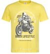 Men's T-Shirt Biker Lifestyle cornsilk фото