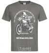 Men's T-Shirt Biker Lifestyle dark-grey фото