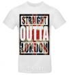 Men's T-Shirt Straight outta London White фото