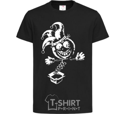 Kids T-shirt Clown toy black фото