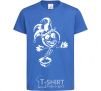 Kids T-shirt Clown toy royal-blue фото