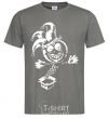 Men's T-Shirt Clown toy dark-grey фото
