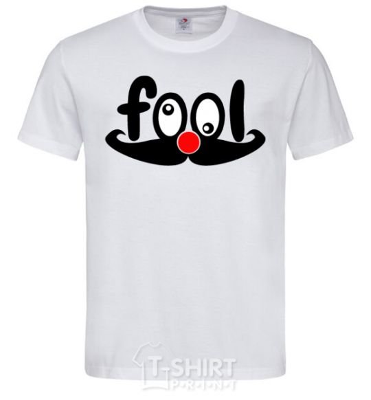 Мужская футболка Fool Белый фото