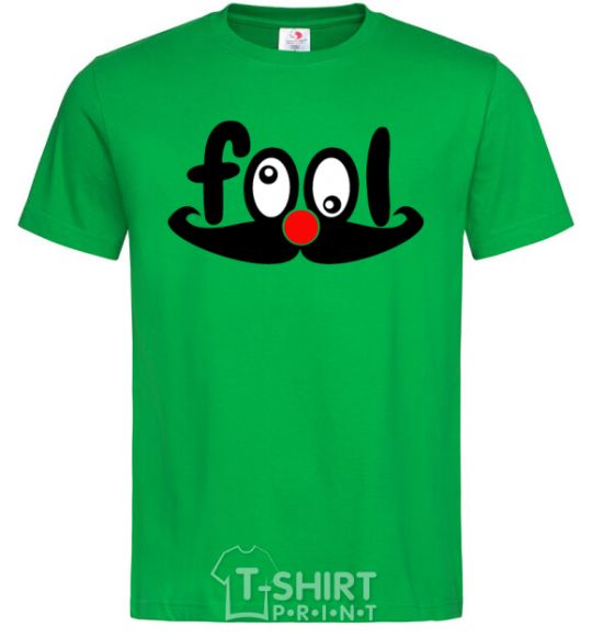 Men's T-Shirt Fool kelly-green фото