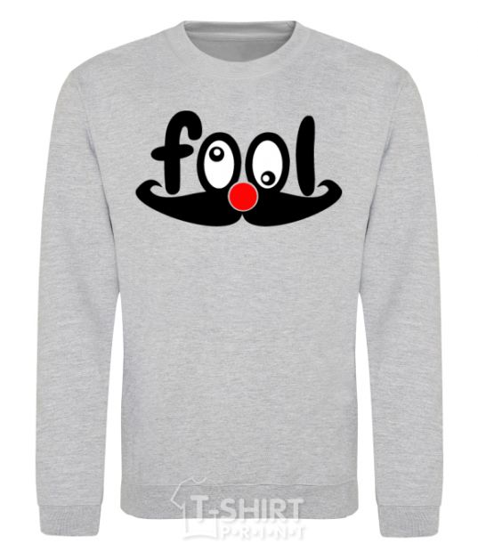 Sweatshirt Fool sport-grey фото