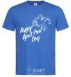 Men's T-Shirt Happy April fool's day royal-blue фото