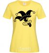 Women's T-shirt Cyclops the jester cornsilk фото