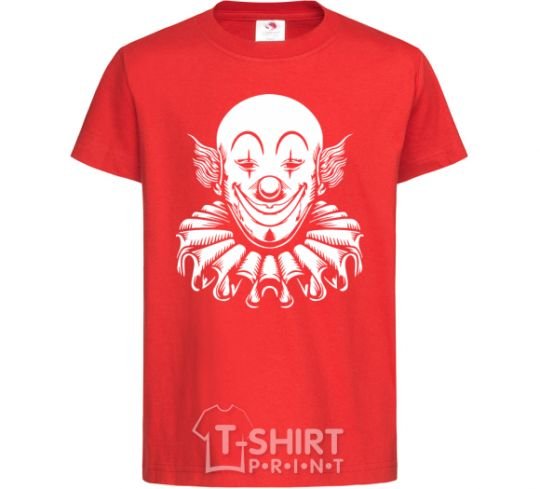 Kids T-shirt Clown red фото