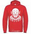 Men`s hoodie Clown bright-red фото