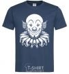 Men's T-Shirt Clown navy-blue фото