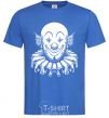 Мужская футболка Clown Ярко-синий фото