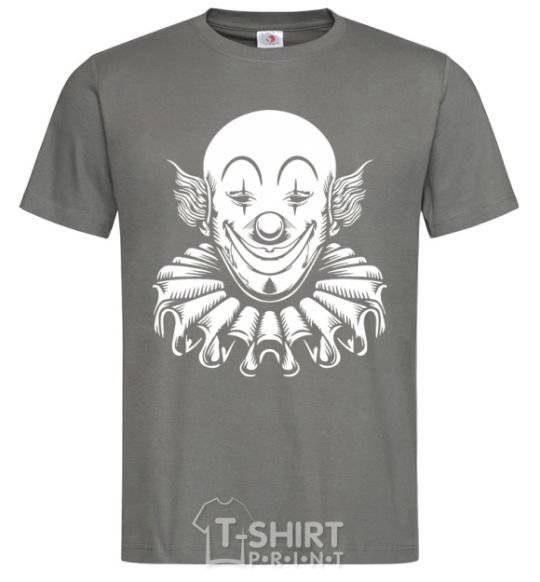 Men's T-Shirt Clown dark-grey фото