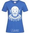 Women's T-shirt Clown royal-blue фото