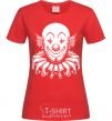 Women's T-shirt Clown red фото
