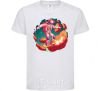 Kids T-shirt Astronaut skater White фото